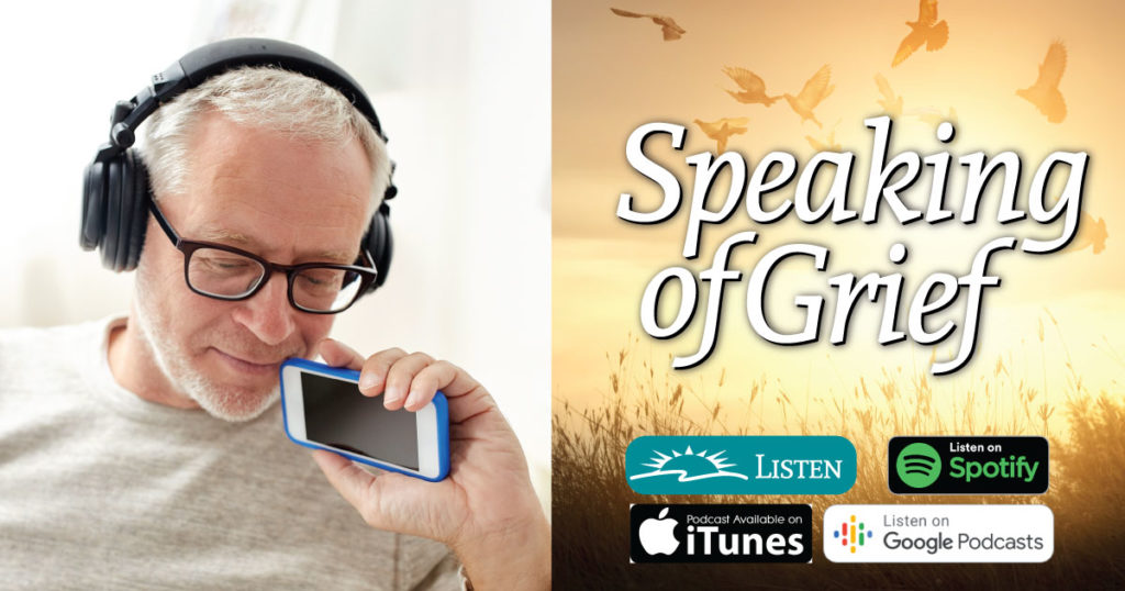 Speaking of grief is available on iTunes, Spotify, Google Podcasts, and the Arkansas Hospice website